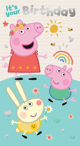 Picture of PEPPA PIG ITS YOUR BIRTHDAY CARD